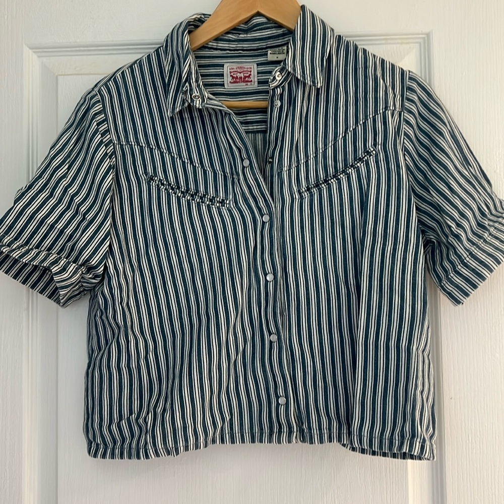 Levi’s short-sleeve Western shirt